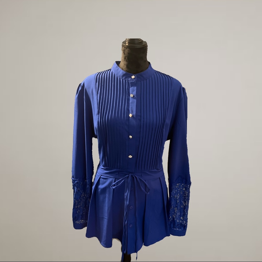 Sexy Hollow Out Lace Blouse Shirt